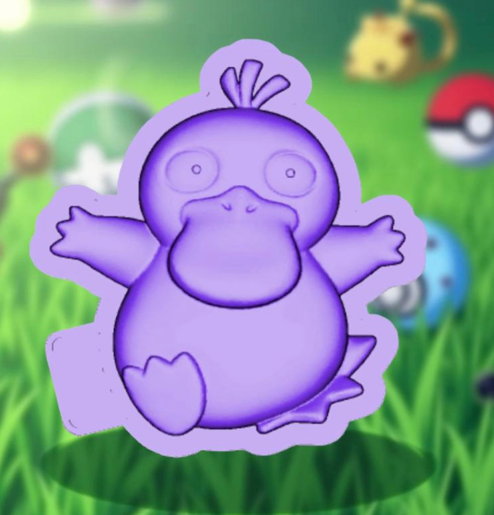 Psyduck 3D car freshie mol