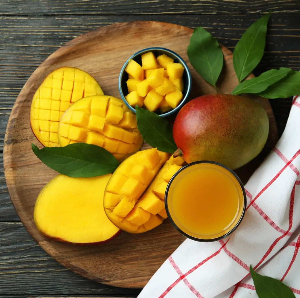 Bali Mango scented aroma beads.