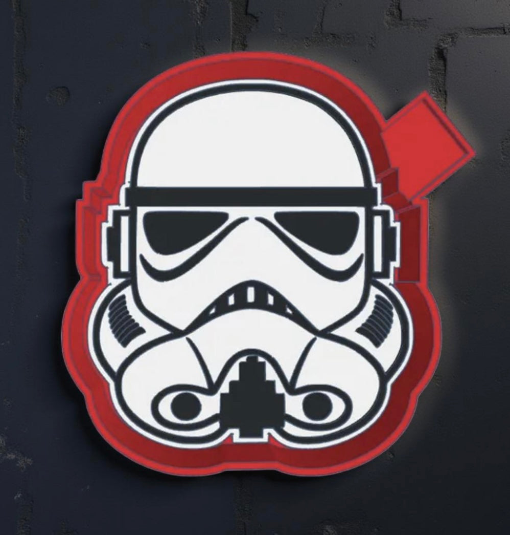 Star Wars storm troopers car freshie mold.