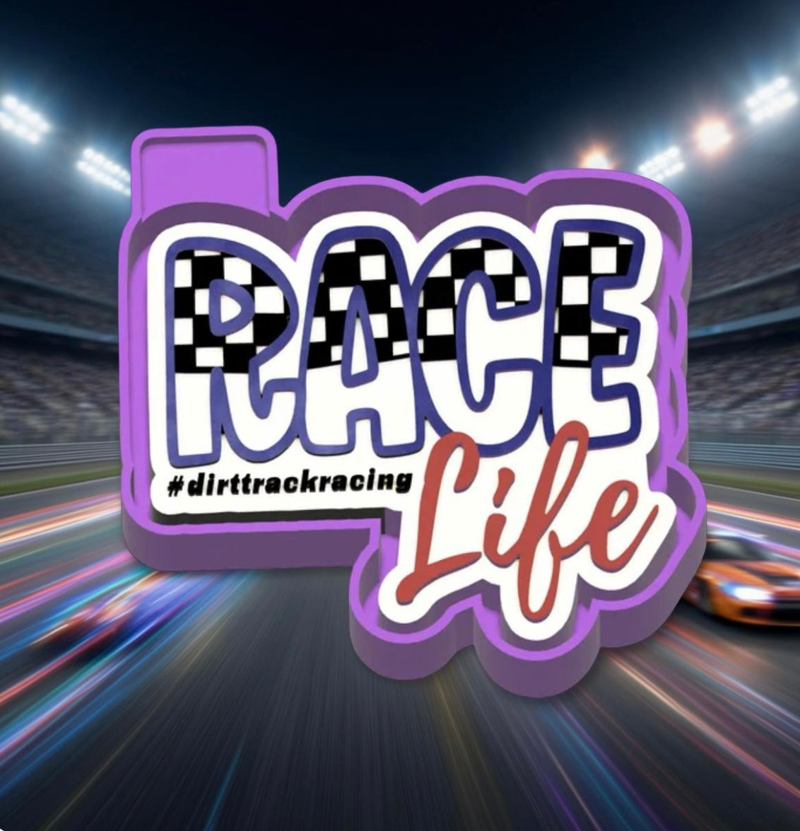 Race Life freshie mold.