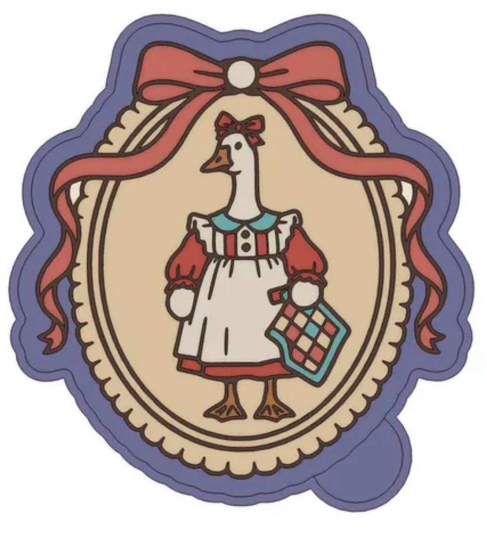 Vantage goose car freshie mold.