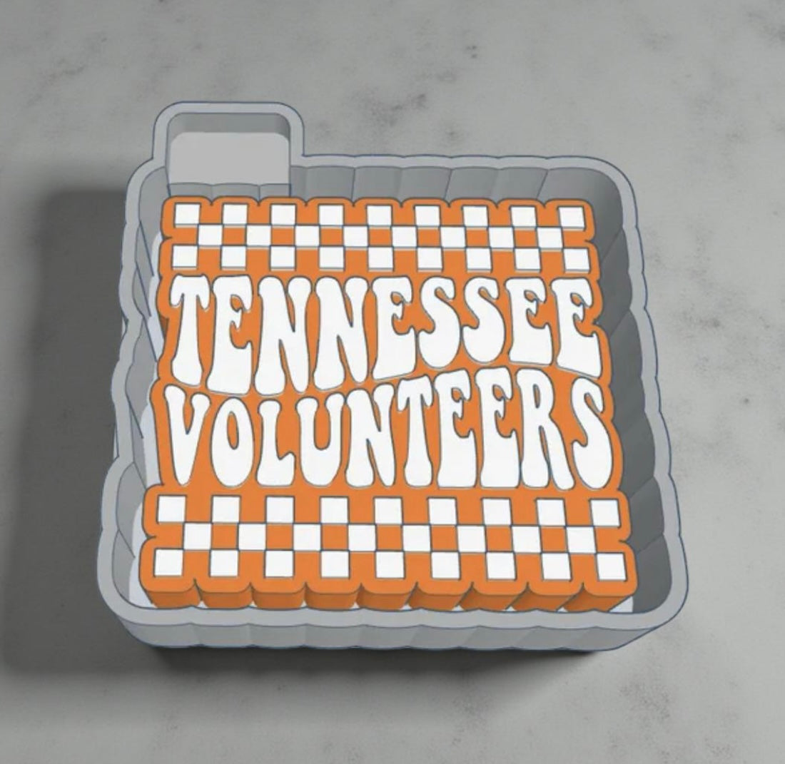 Tennessee Volunteers car freshie mold.