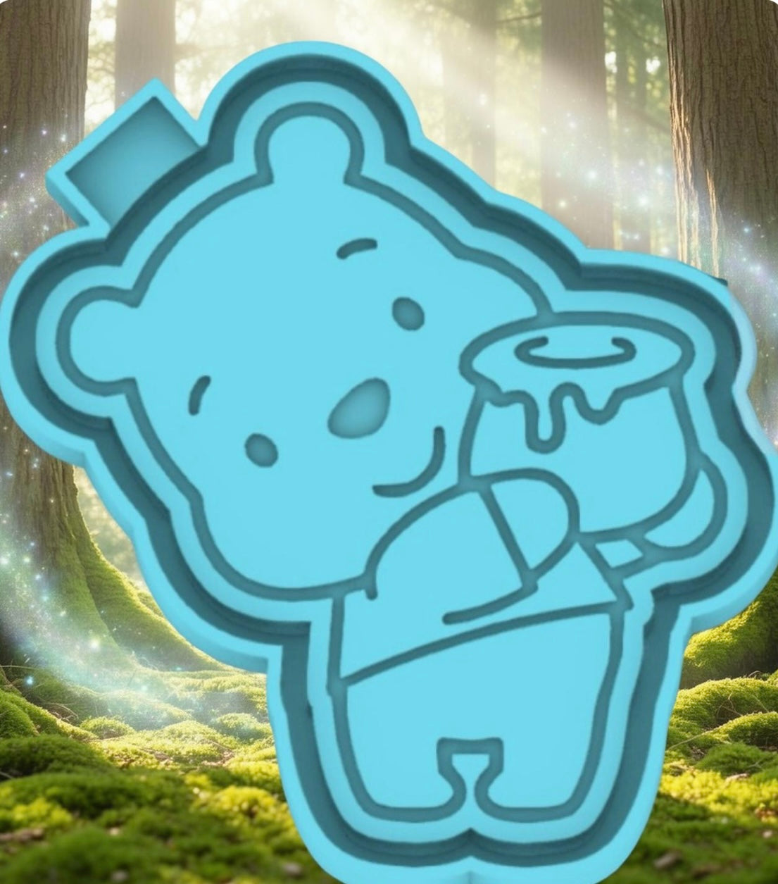 Pooh car freshie mold.