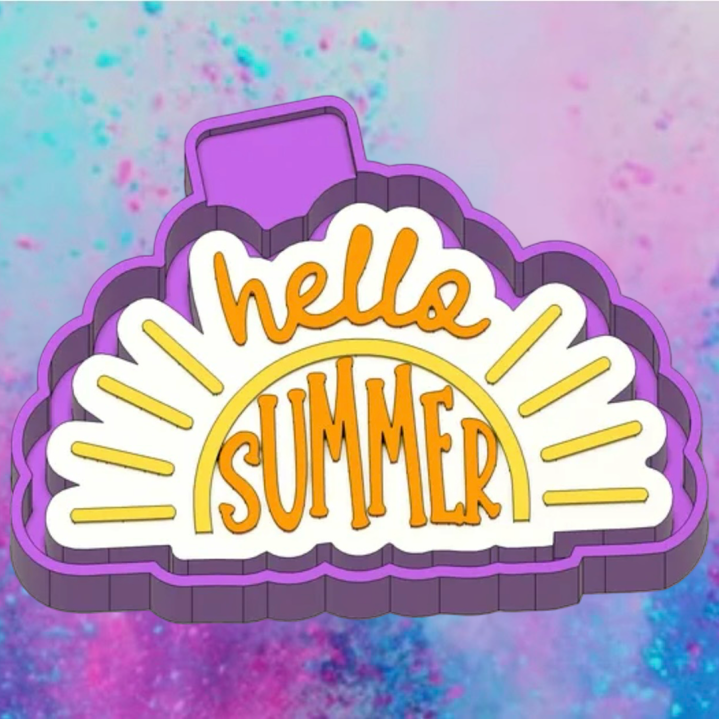 HelloSummer freshie mold