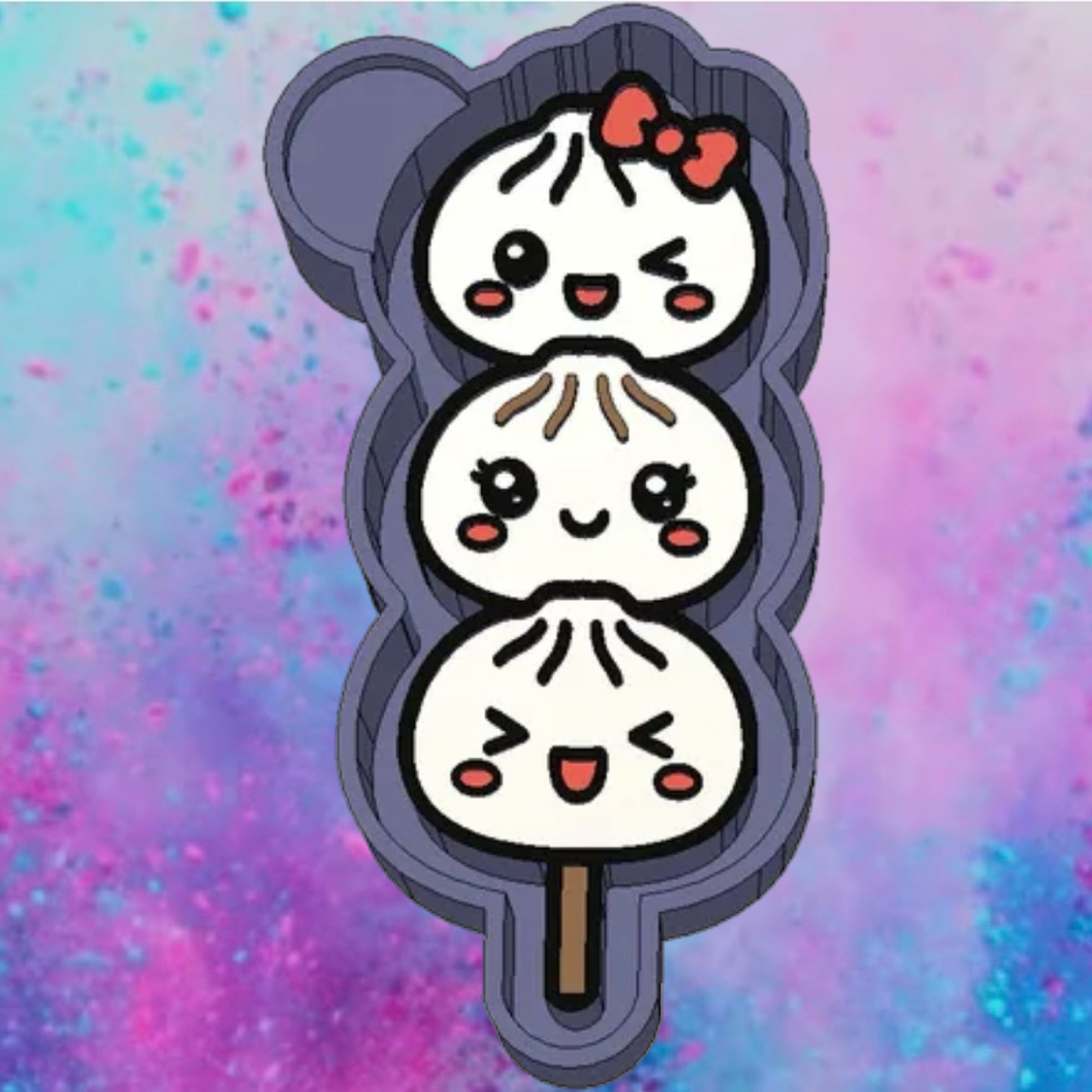 Skewer dumplings freshie mold