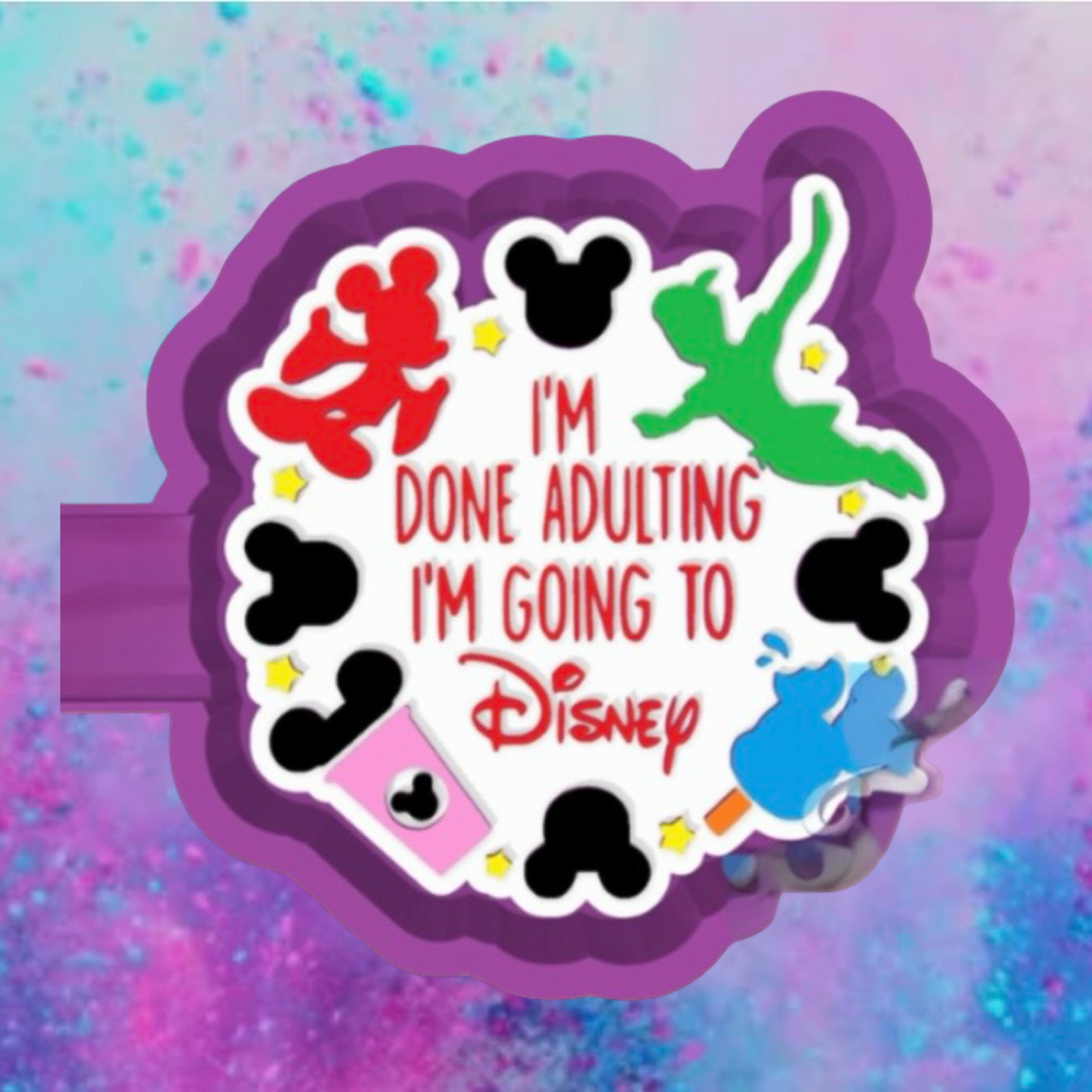 I’m done adulting freshie mold