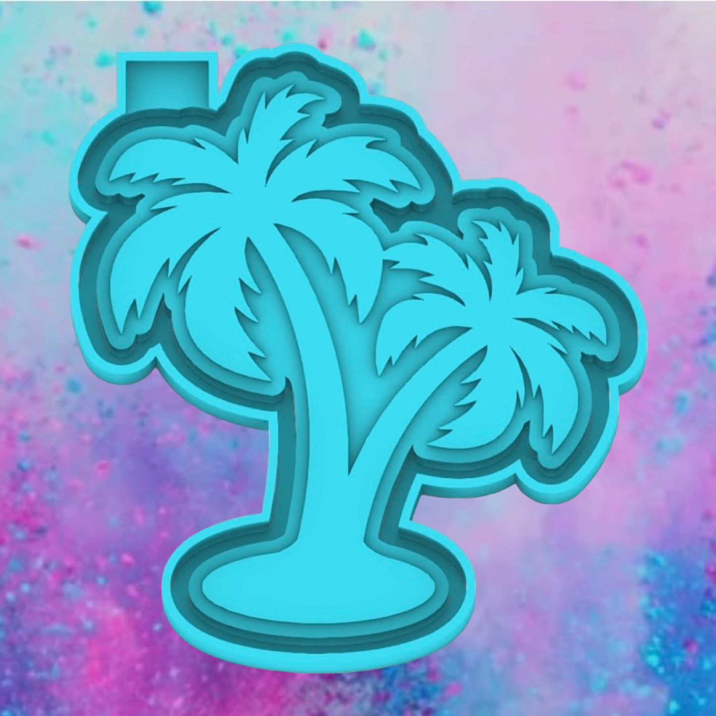 Palm trees freshie mold.