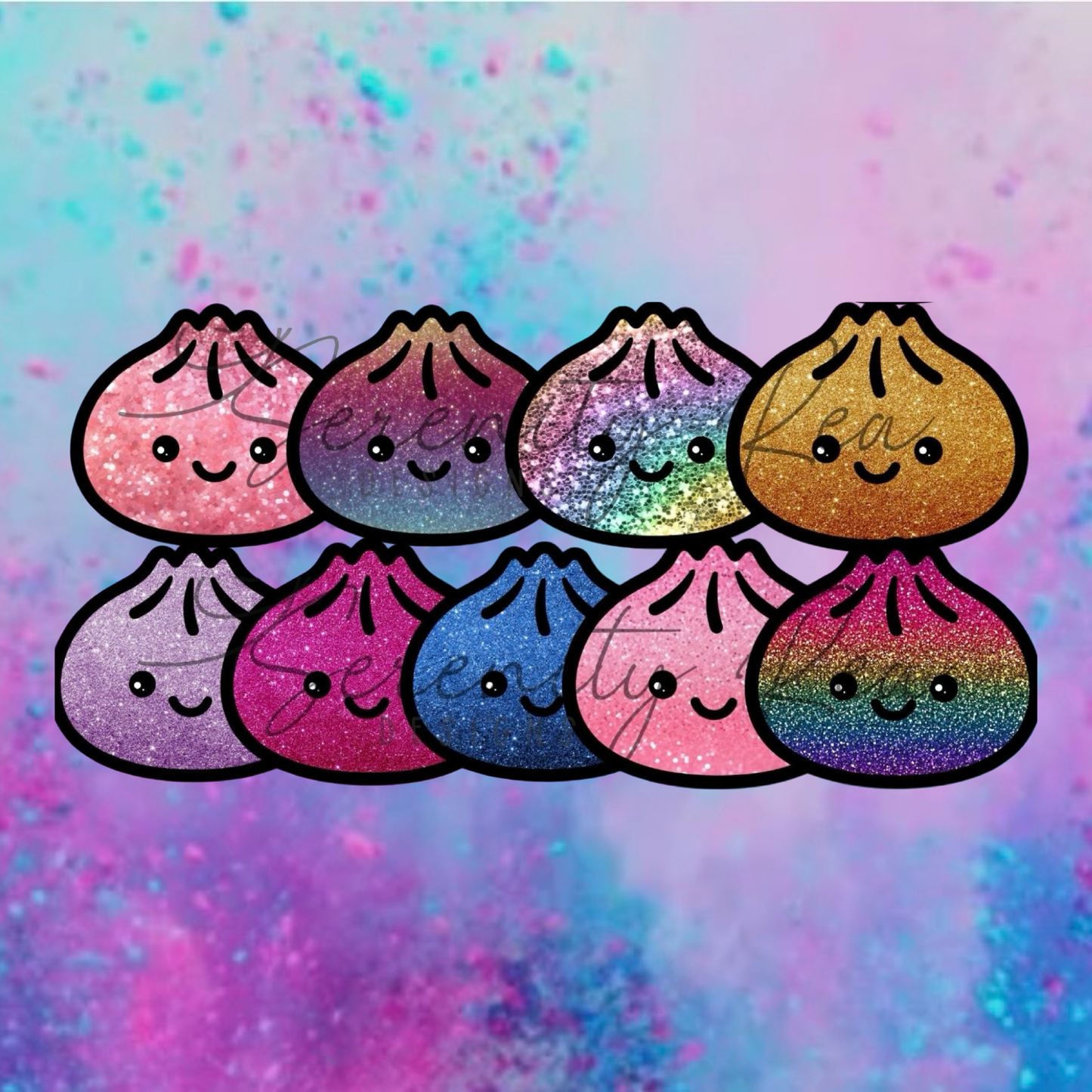 17 Dumpling Freshie cardstock