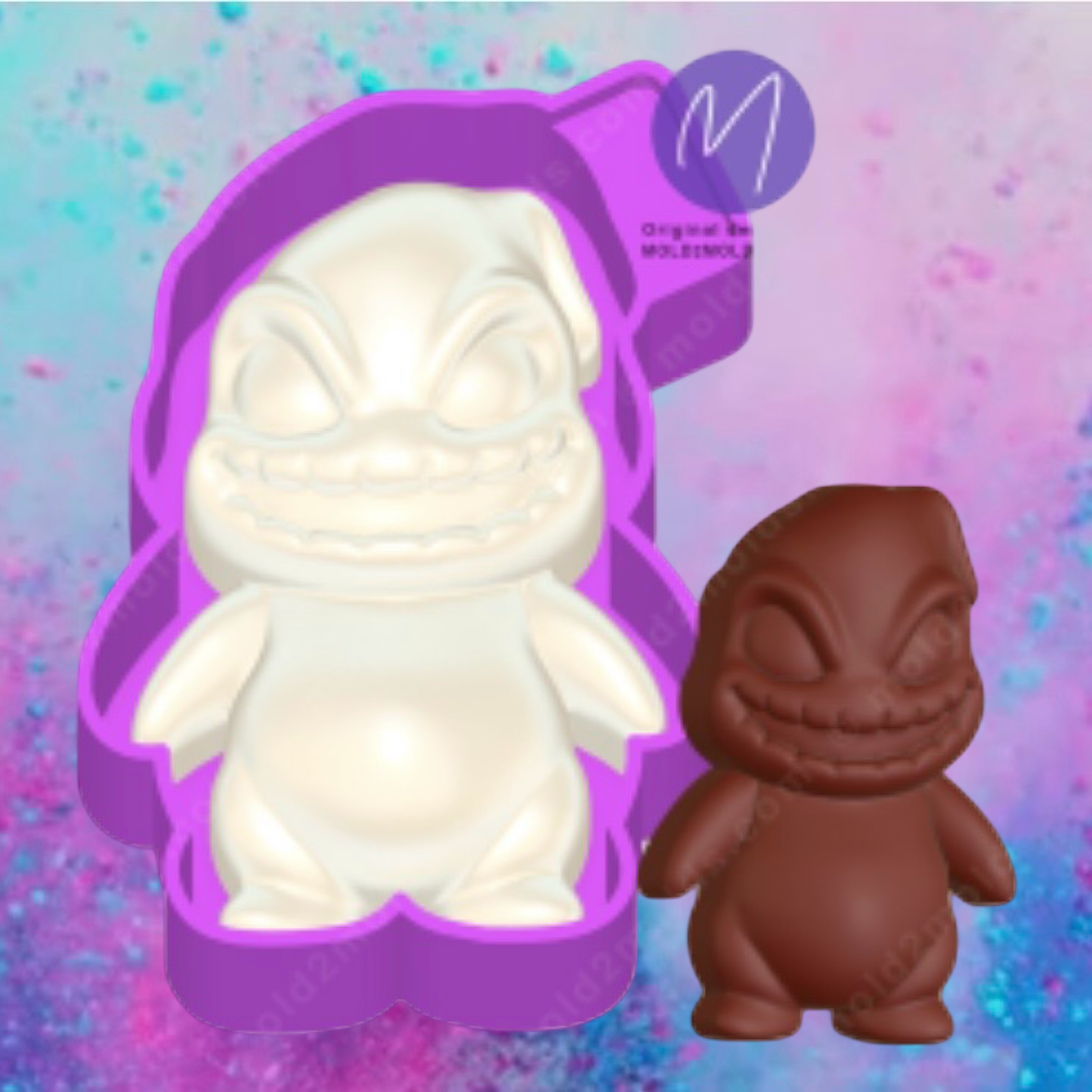 3D Oogie Boogie freshie molds.