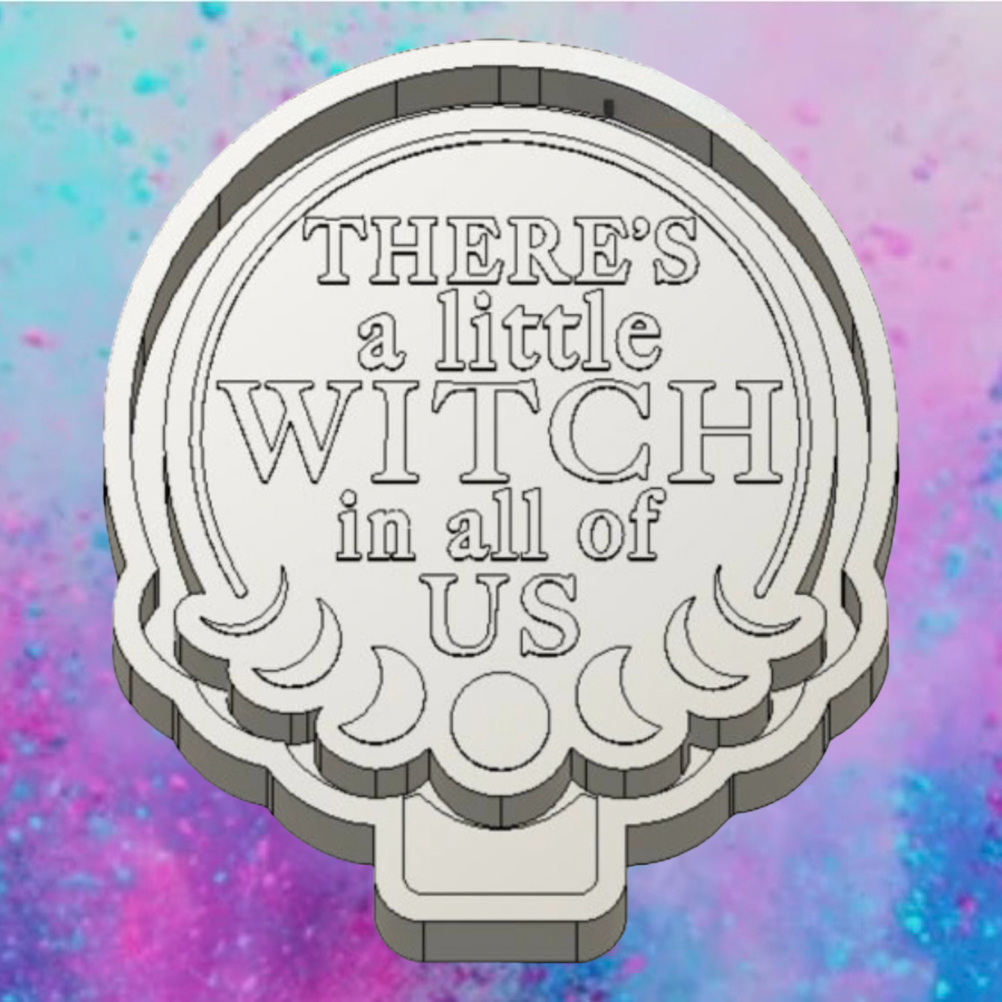 Little witch in all of us freshie mold