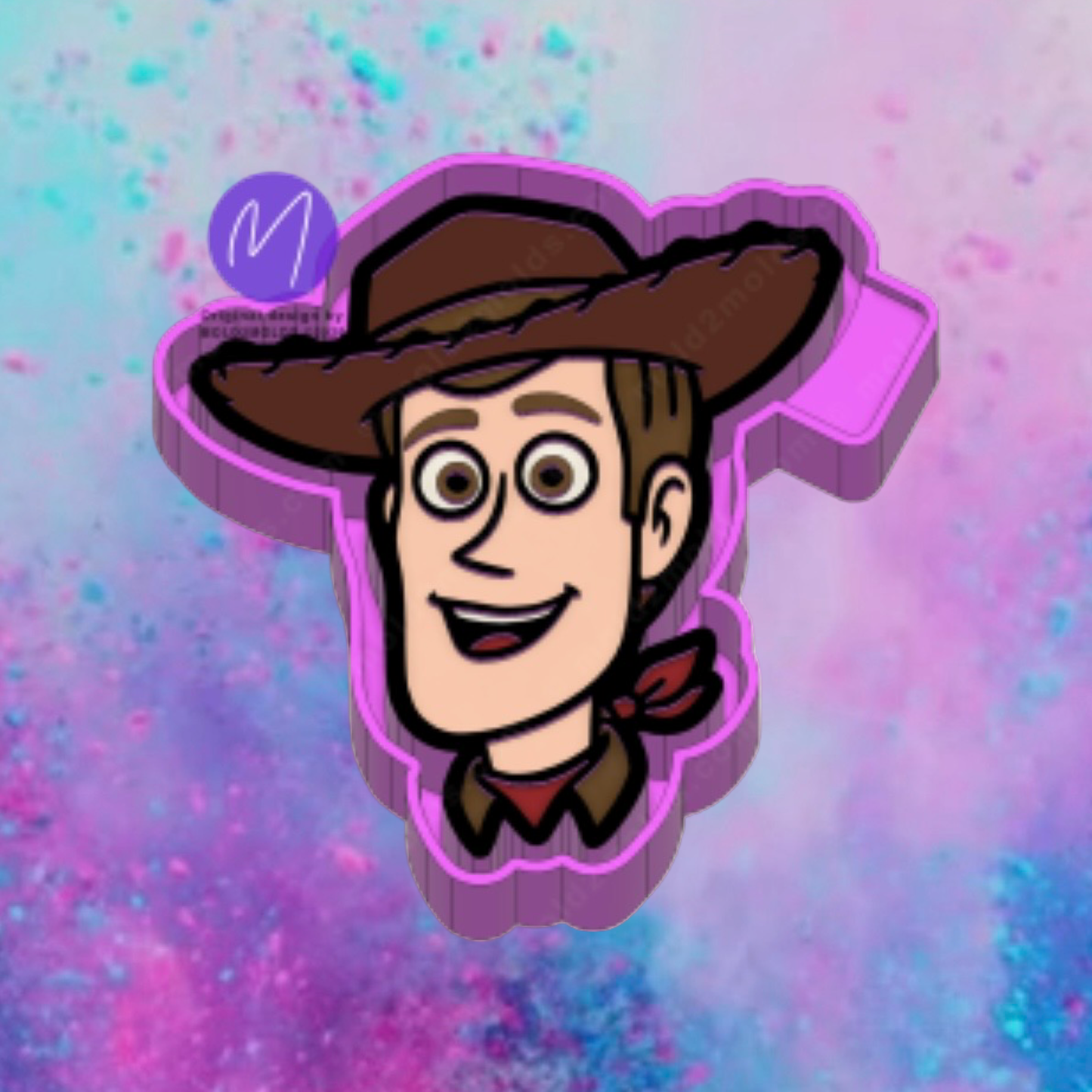 Toy Story Woody freshie mold