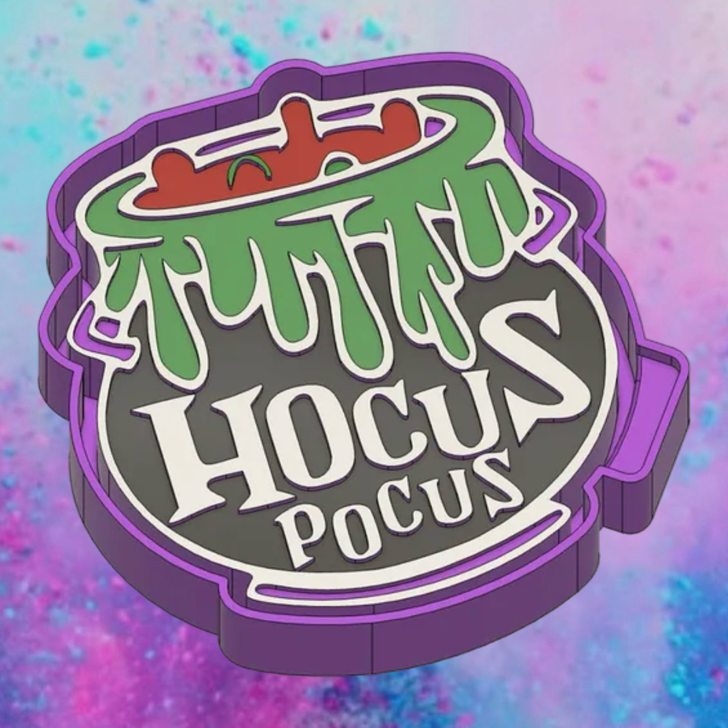 Hocus Pocus pot freshie mold