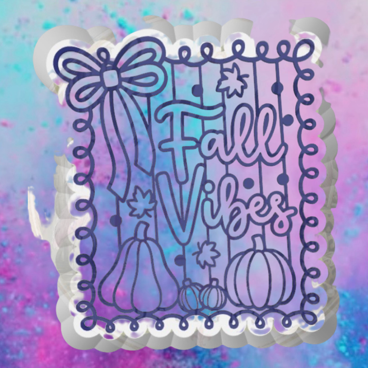 Fall vibes freshie mold