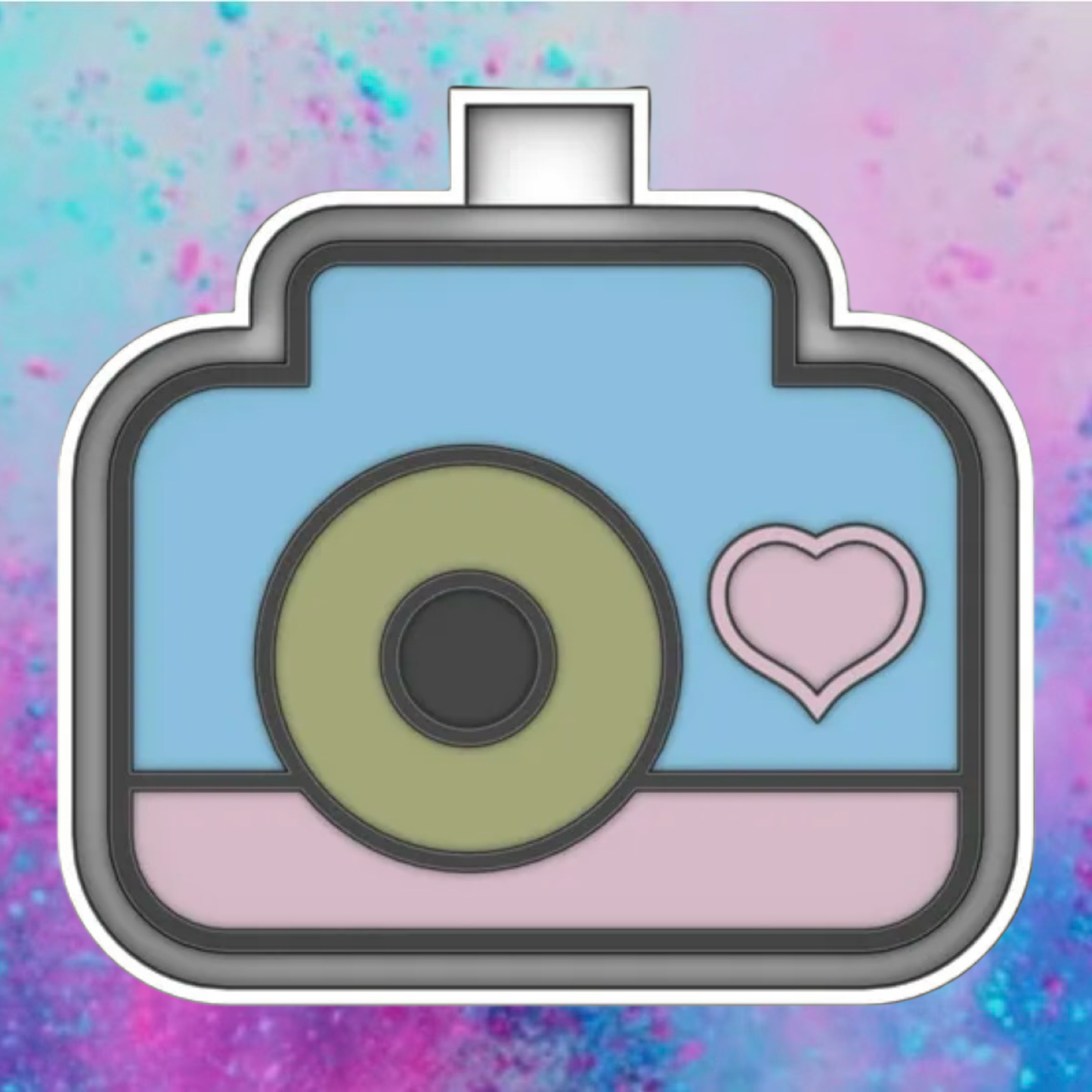 Camera car freshie mold.