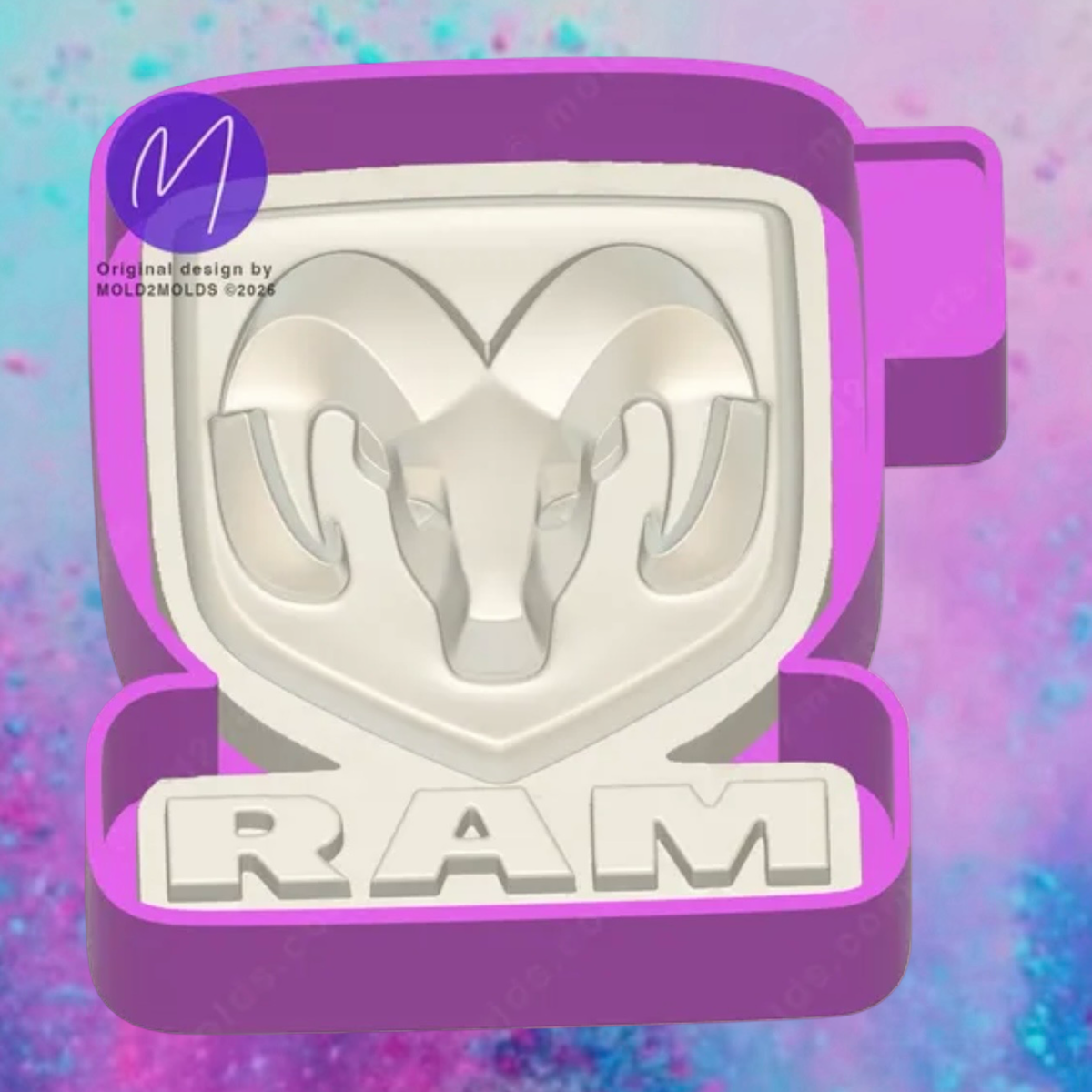 3D RAM freshie molds.