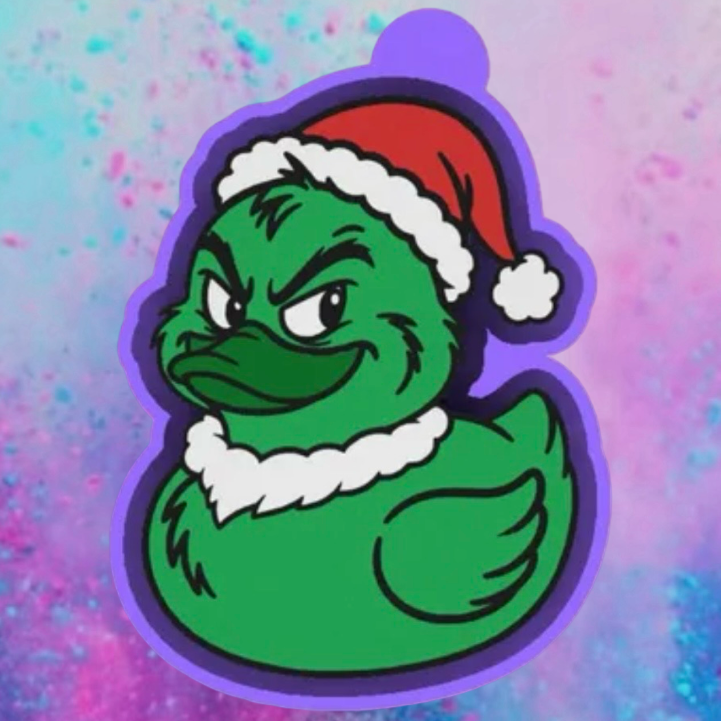 Grinch duck freshie mold