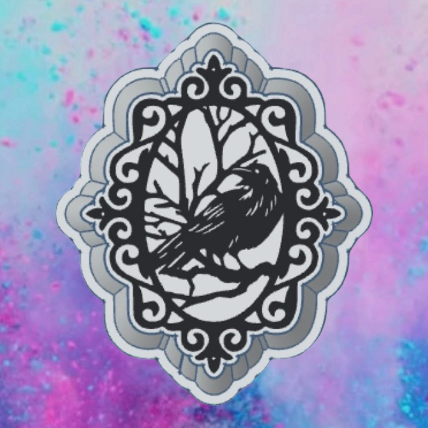 Crow freshie mold