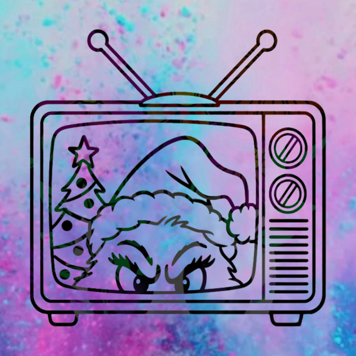Grinch TV freshie mold