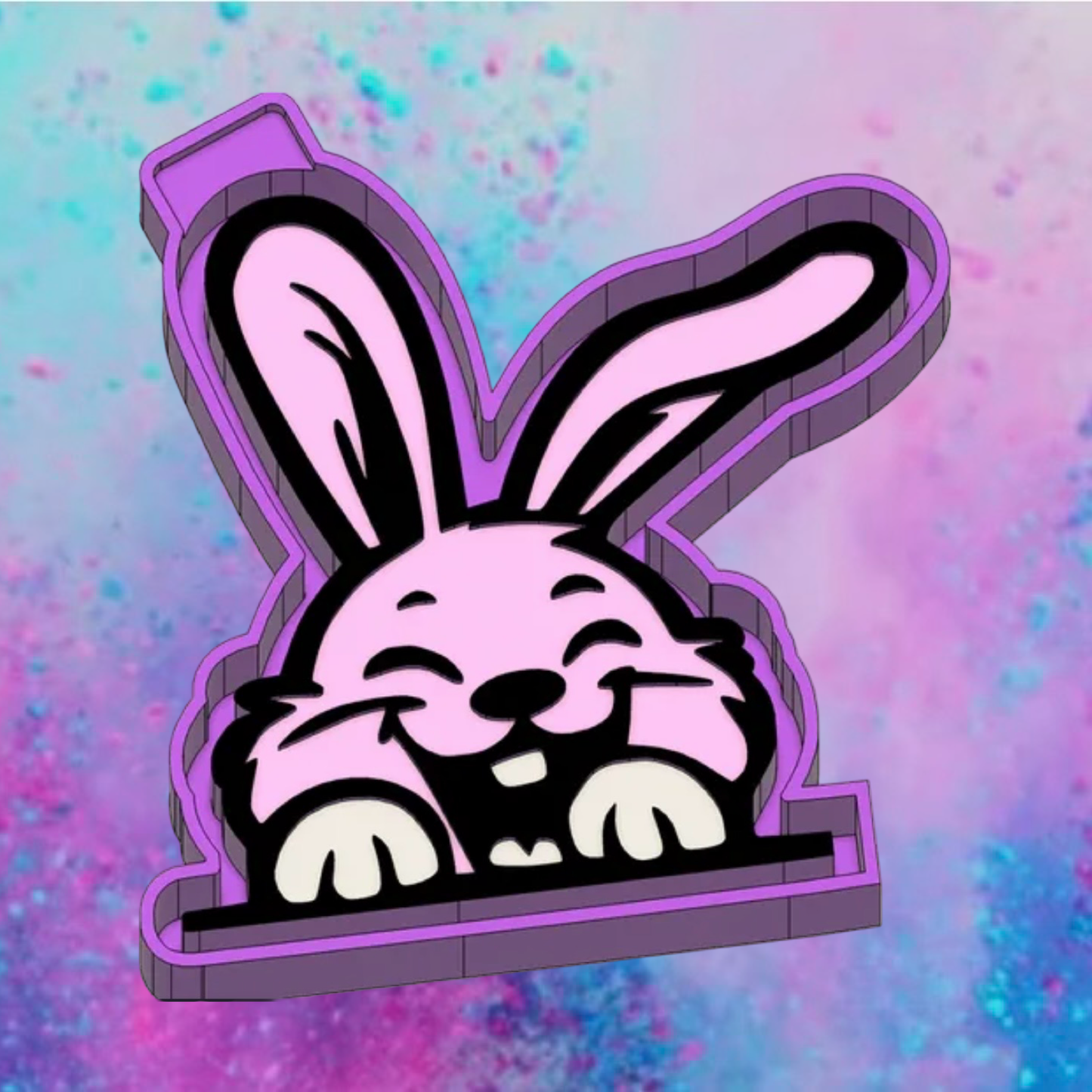 Happy bunny car freshie mold.