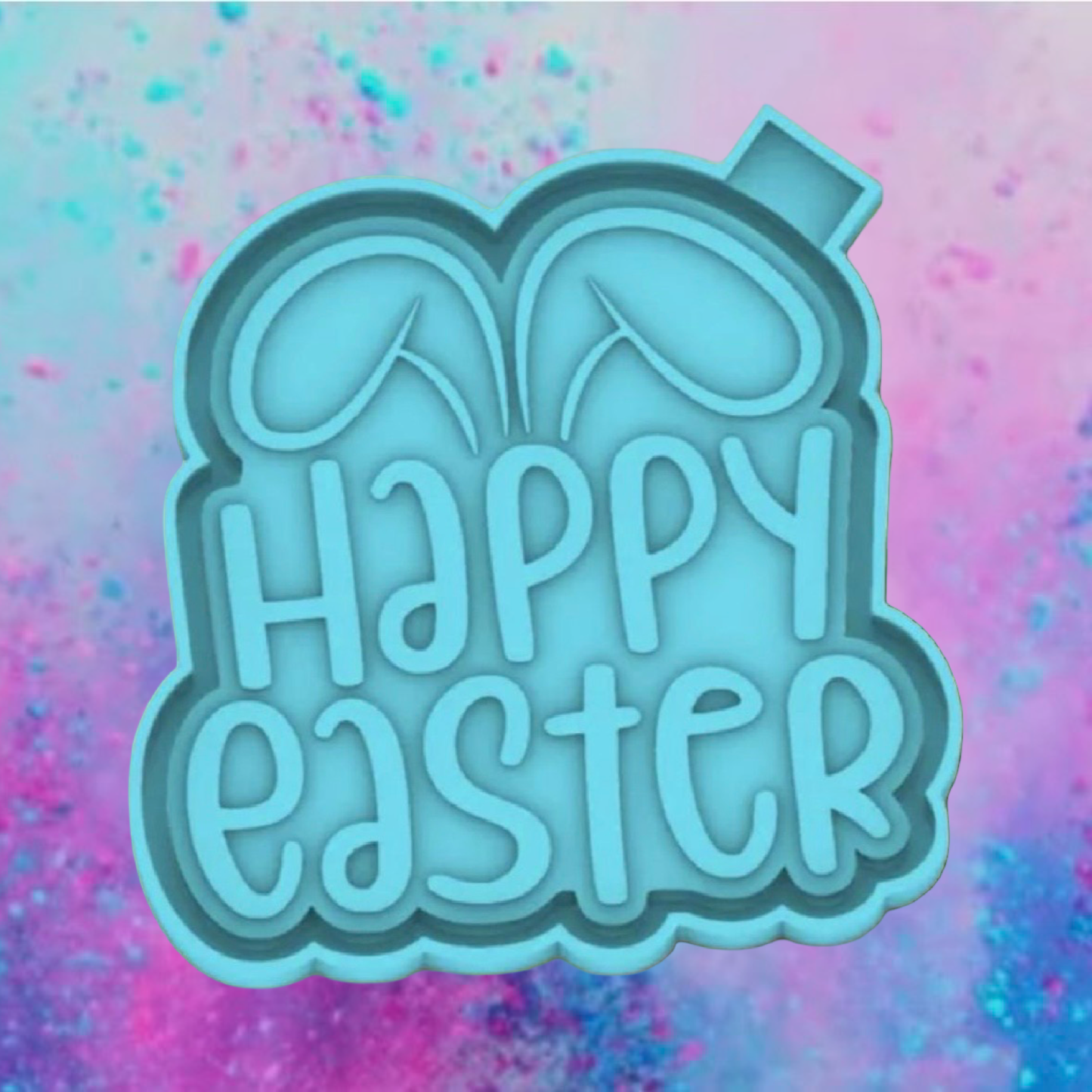 Happy Easter car freshie mold.