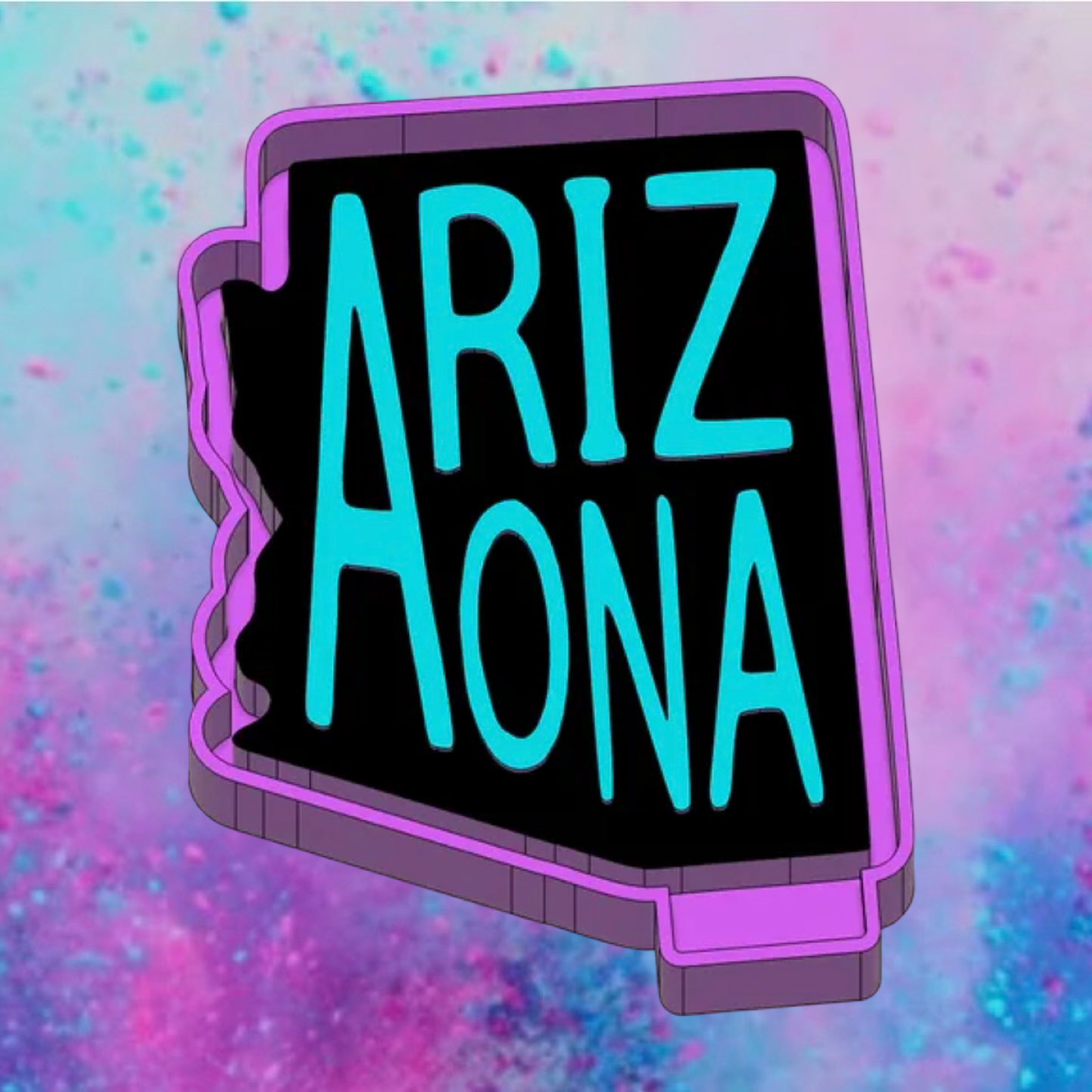 Arizona car freshie mold.