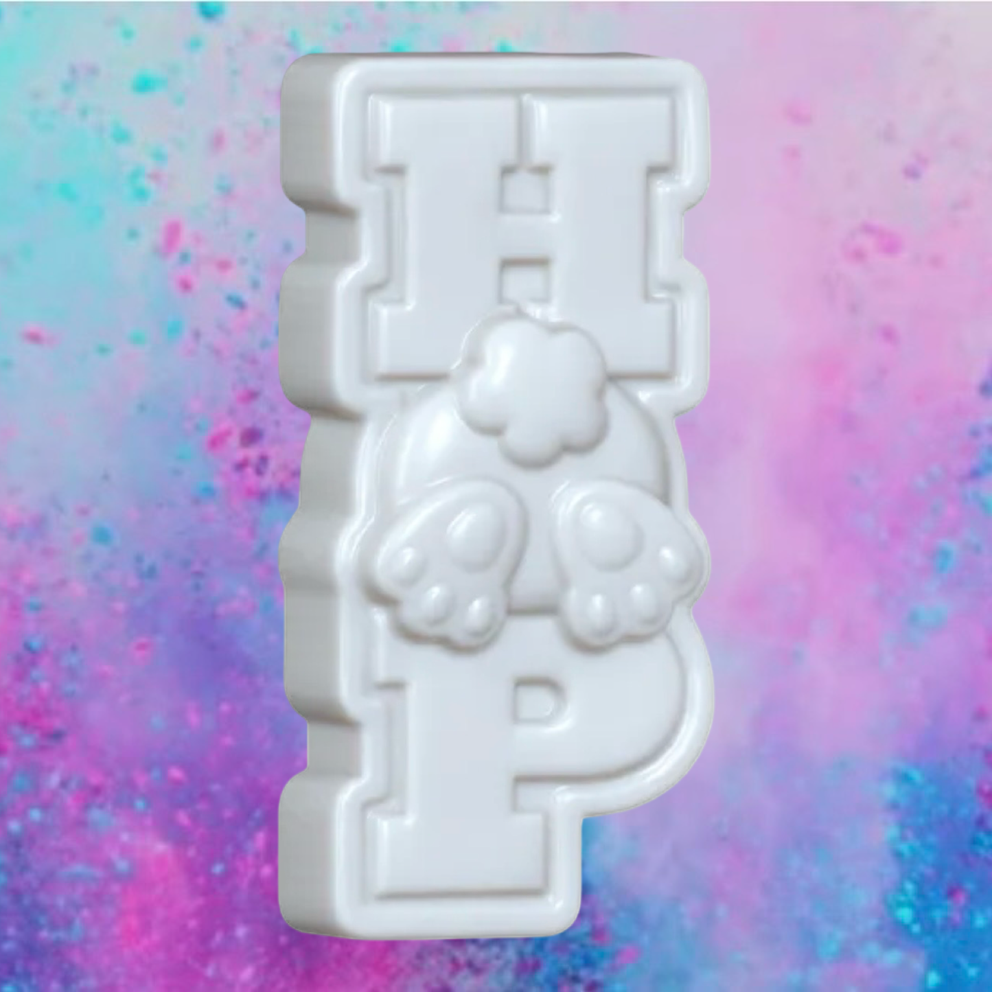 3D hop bunny car freshie mold.