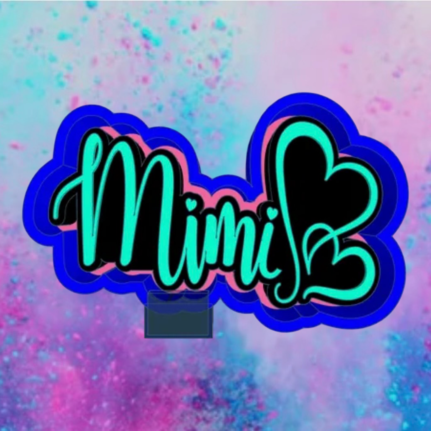 Mimi car freshie mold.