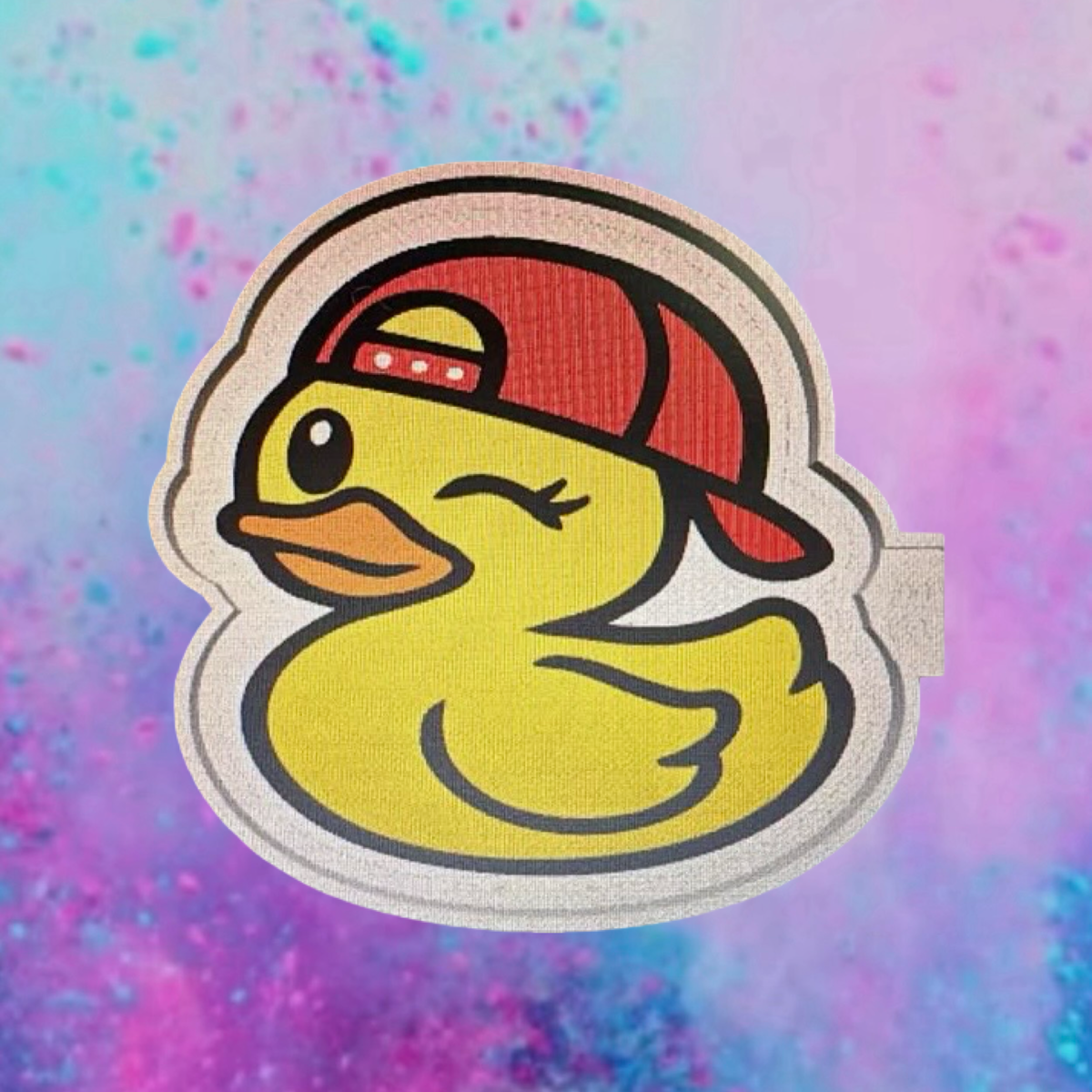 Duck with hat car freshie mold.