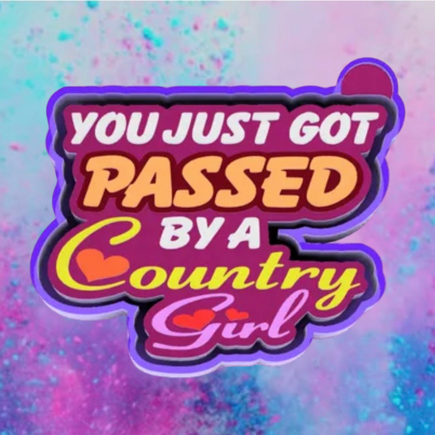 Country girl freshie mold