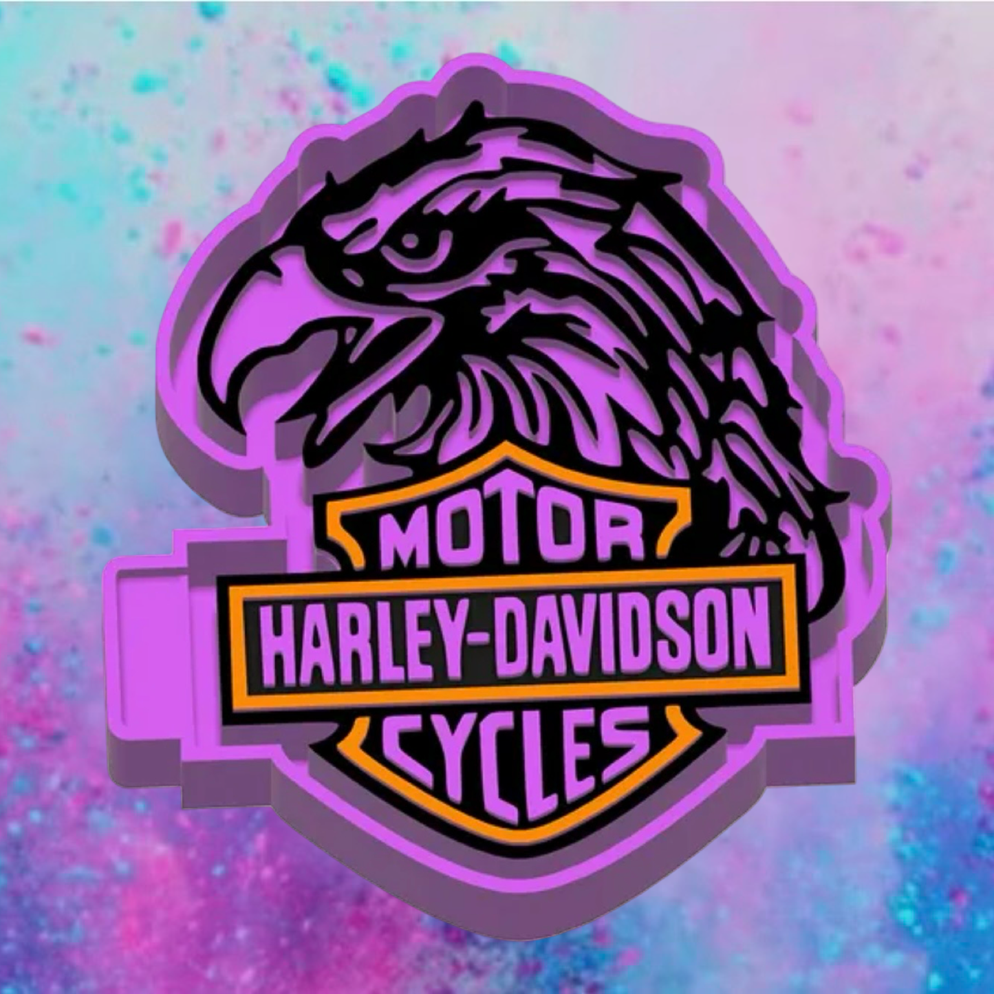Harley Davidson Eagle freshie mold