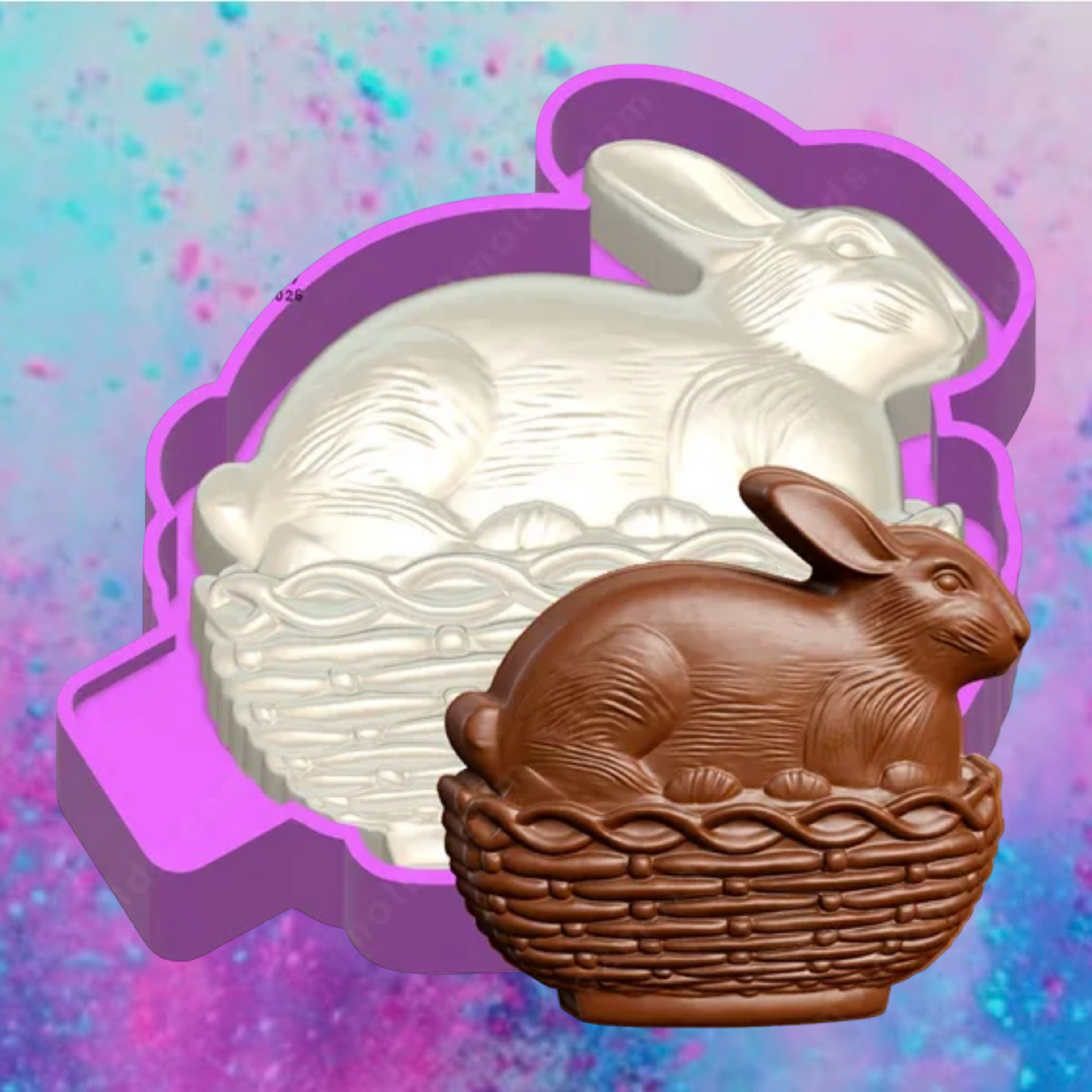 3D print vintage bunny freshie mold
