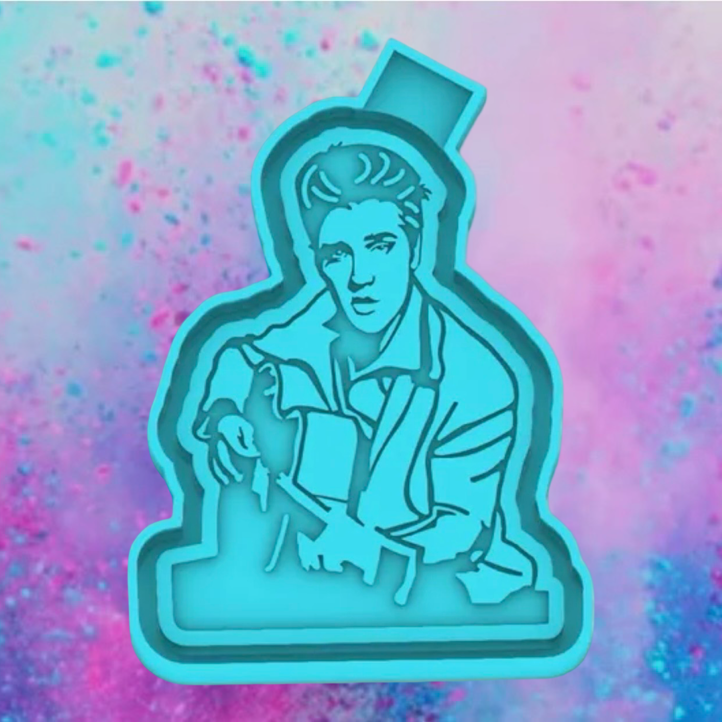 Elvis freshie mold