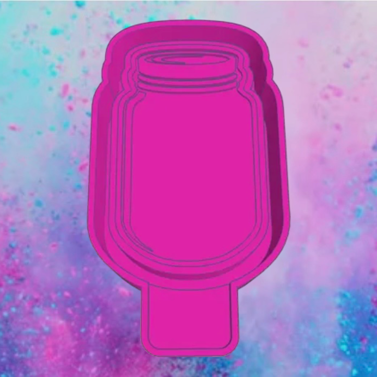 Mason jar freshie mold