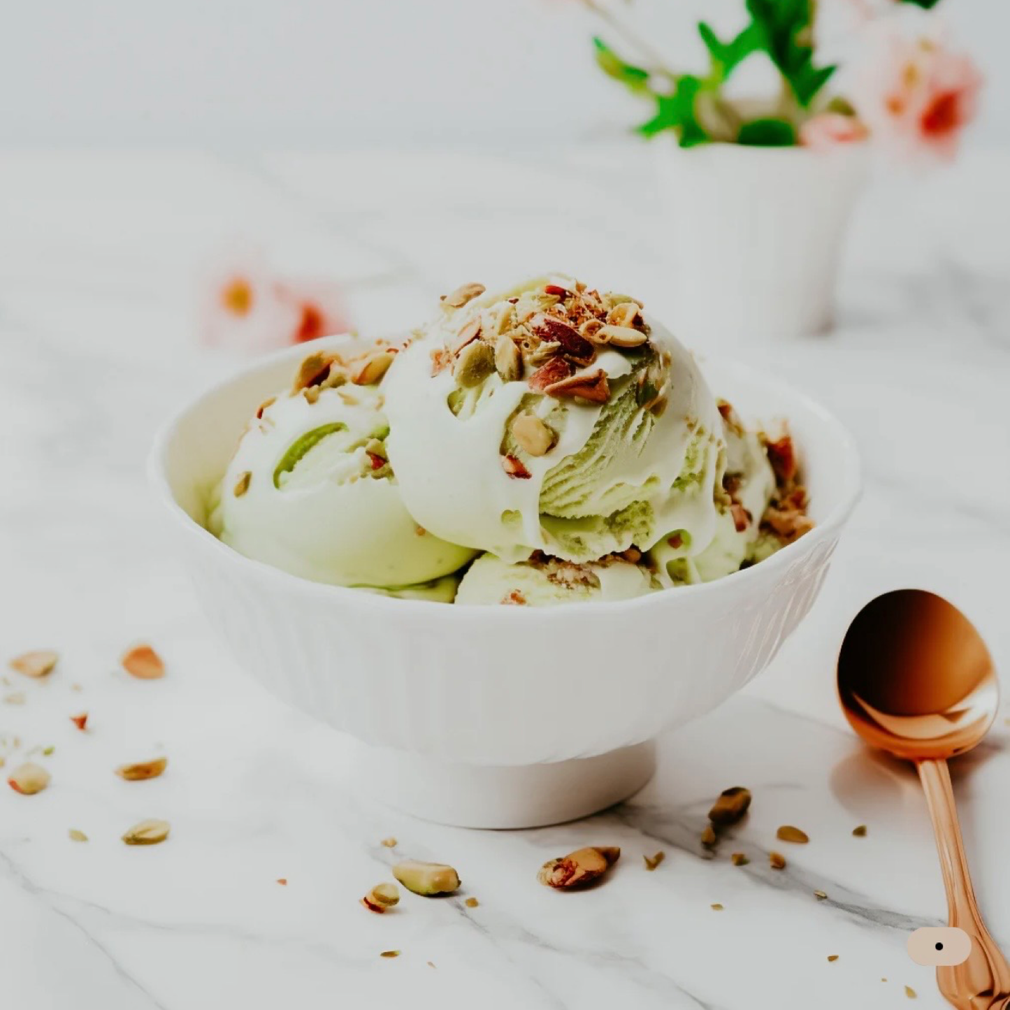Pistachio Dolce scented aroma beads.