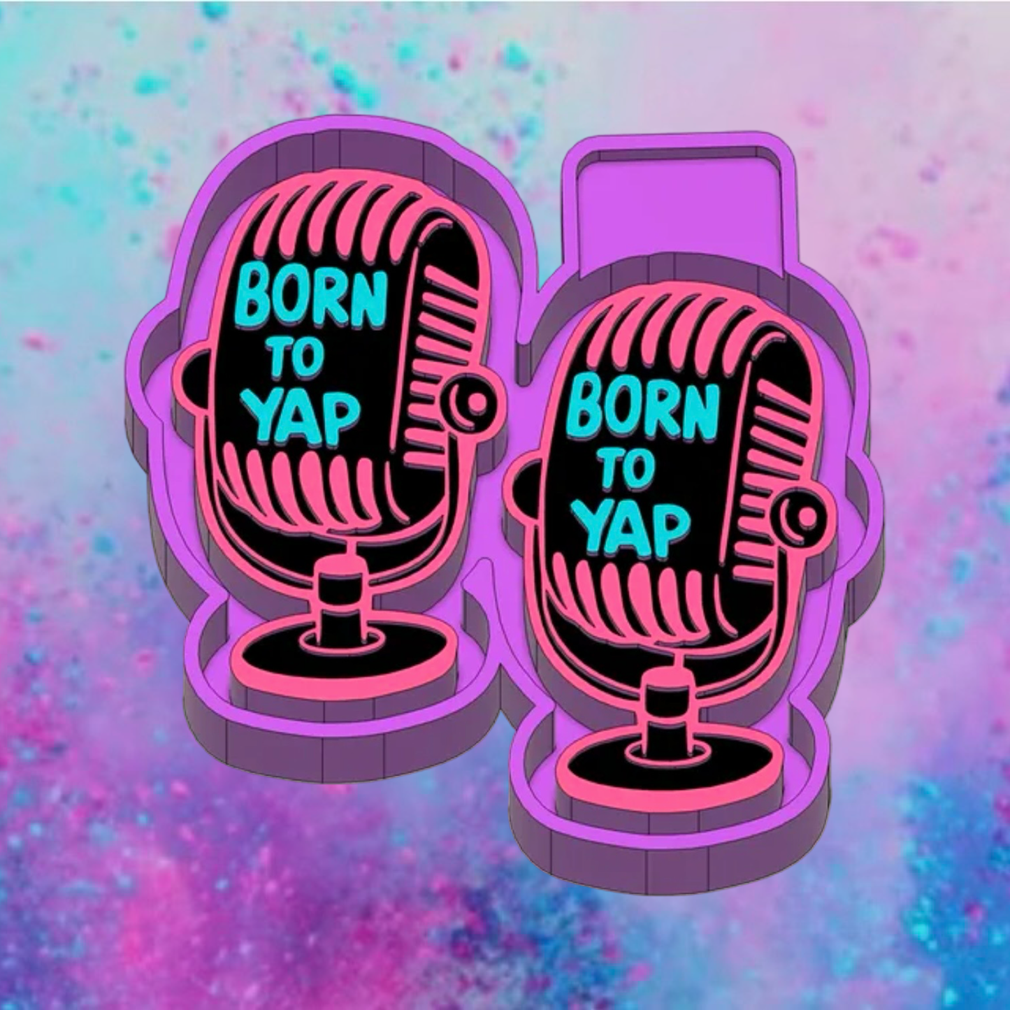 Born to yap vent freshie molds