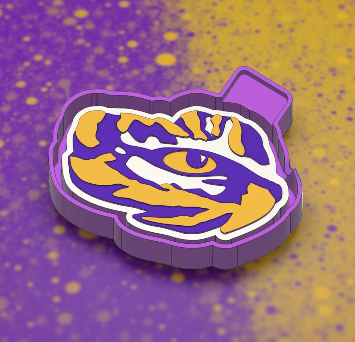 Eye of the Tiger car freshie mold.