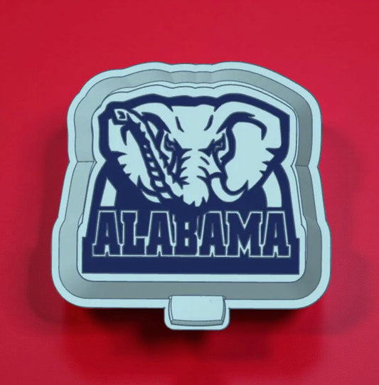 Alabama car freshie mold.