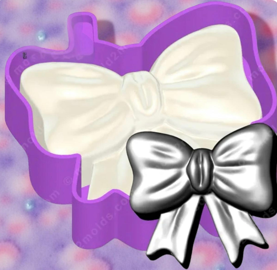 3D print bow car freshie mold.