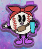 Boujee baseball car freshie mold