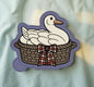 Duck is a basket car freshie mold.