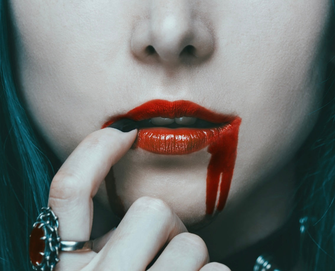 Vampire Blood scented aroma beads.