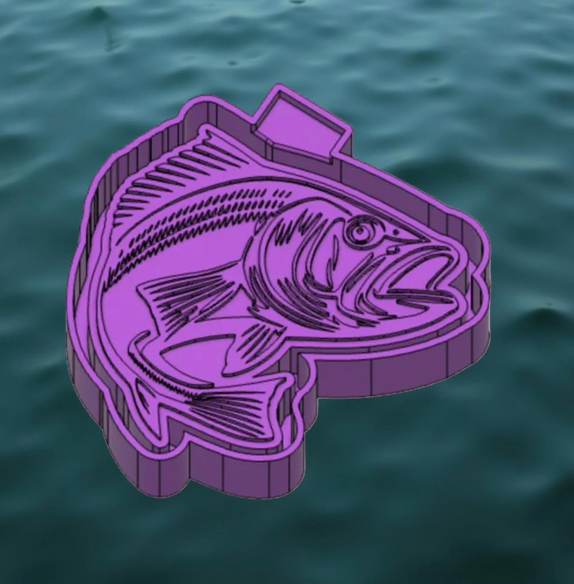 Fish car freshie mold.