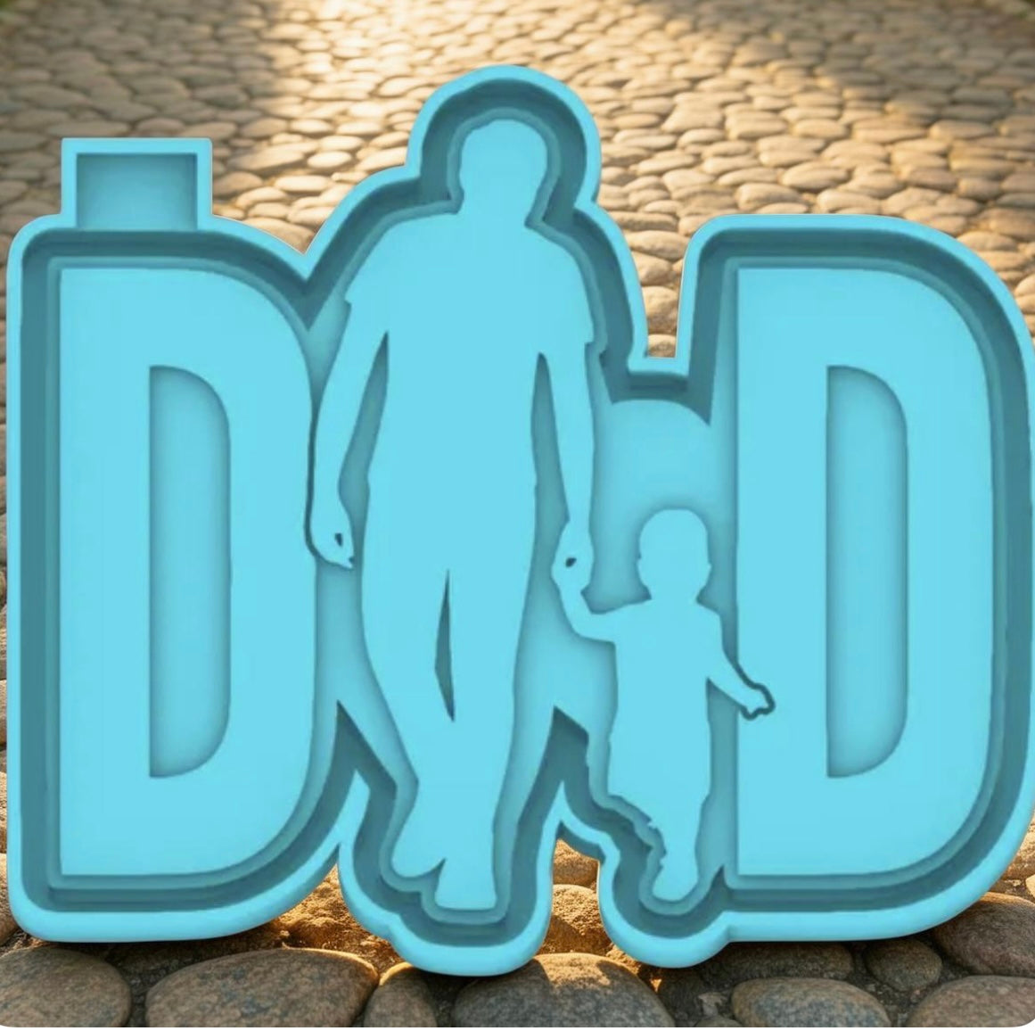 Dad car freshie mold.