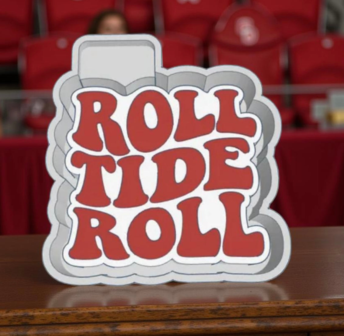 Roll Tide Roll car freshie mold.