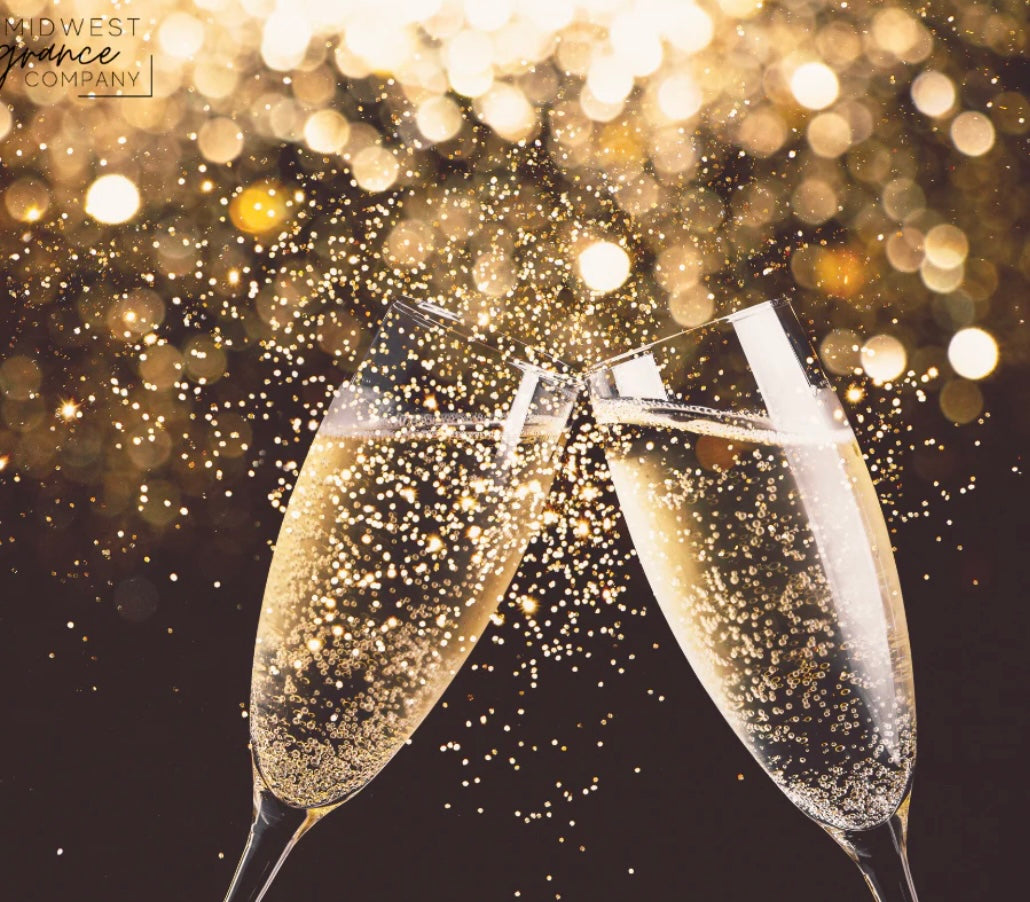 Champagne Toast scented aroma beads.