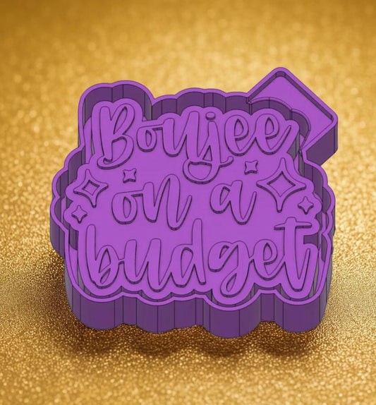 Boujee on a Budget car freshie mold.
