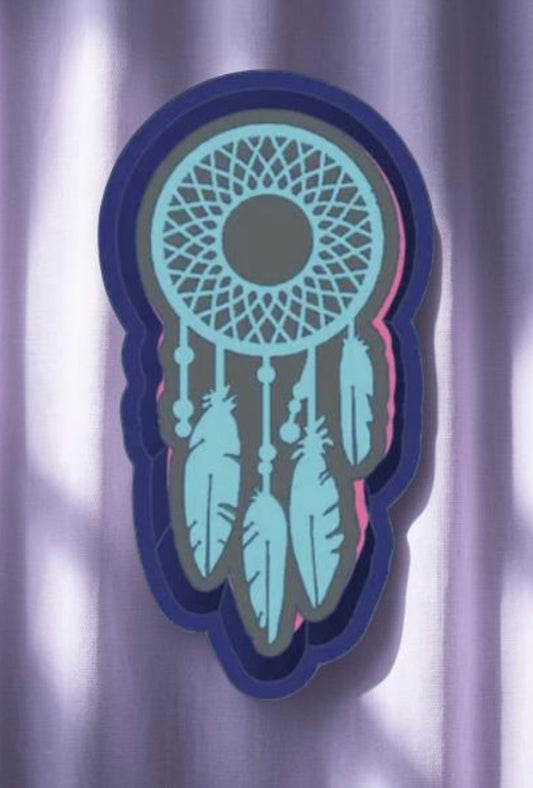 Dream catcher car freshie mold.