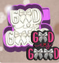 3D printed “God is Good” car freshie molds