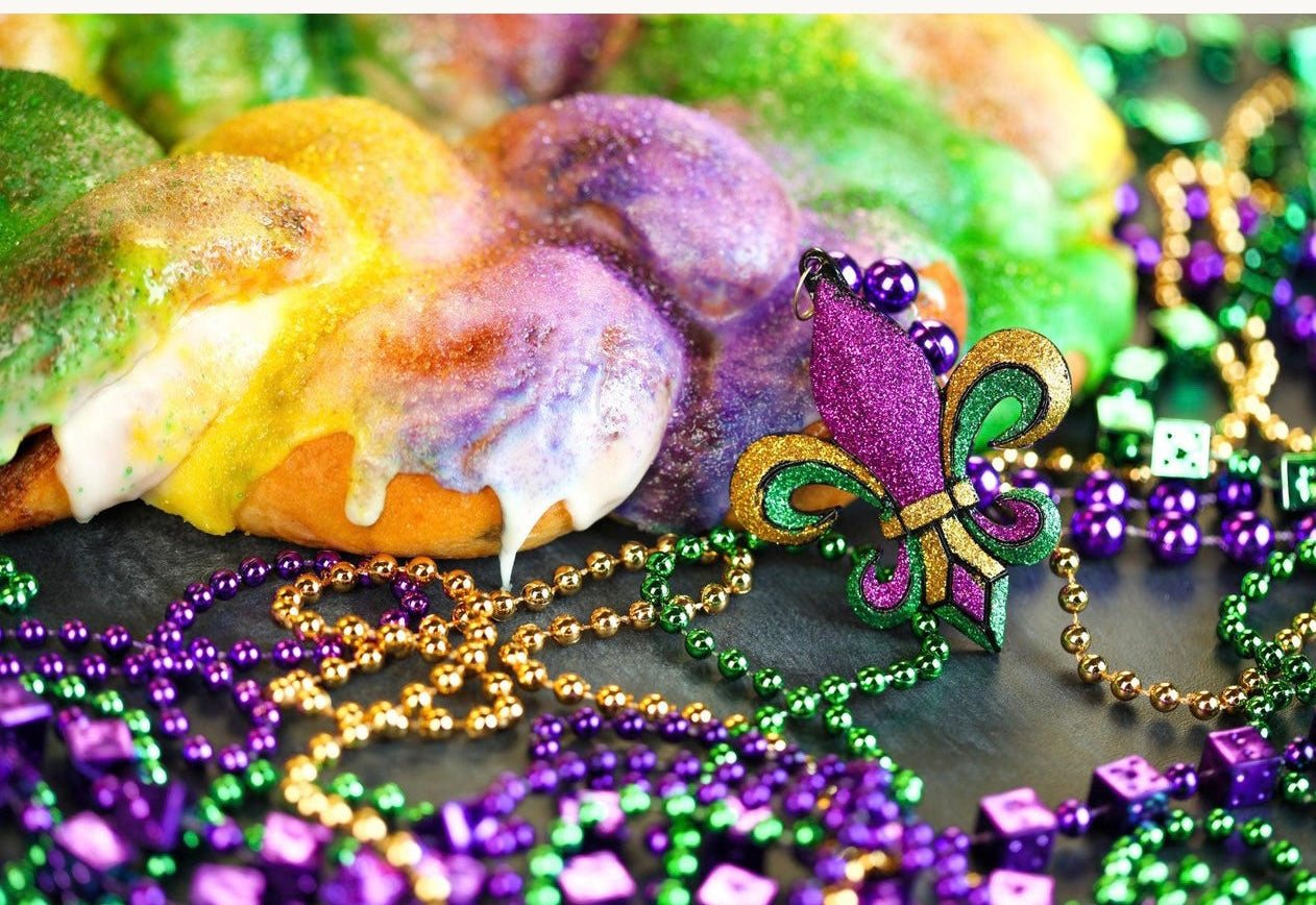 King Cake scented Aroma beads.