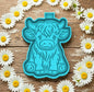 Cute highland cow car freshie mold.